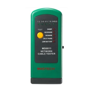 MS6811 Tester de Cables de Red